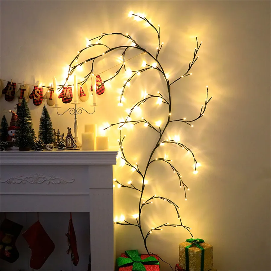 LED Willow Vine String Lights - Image 4