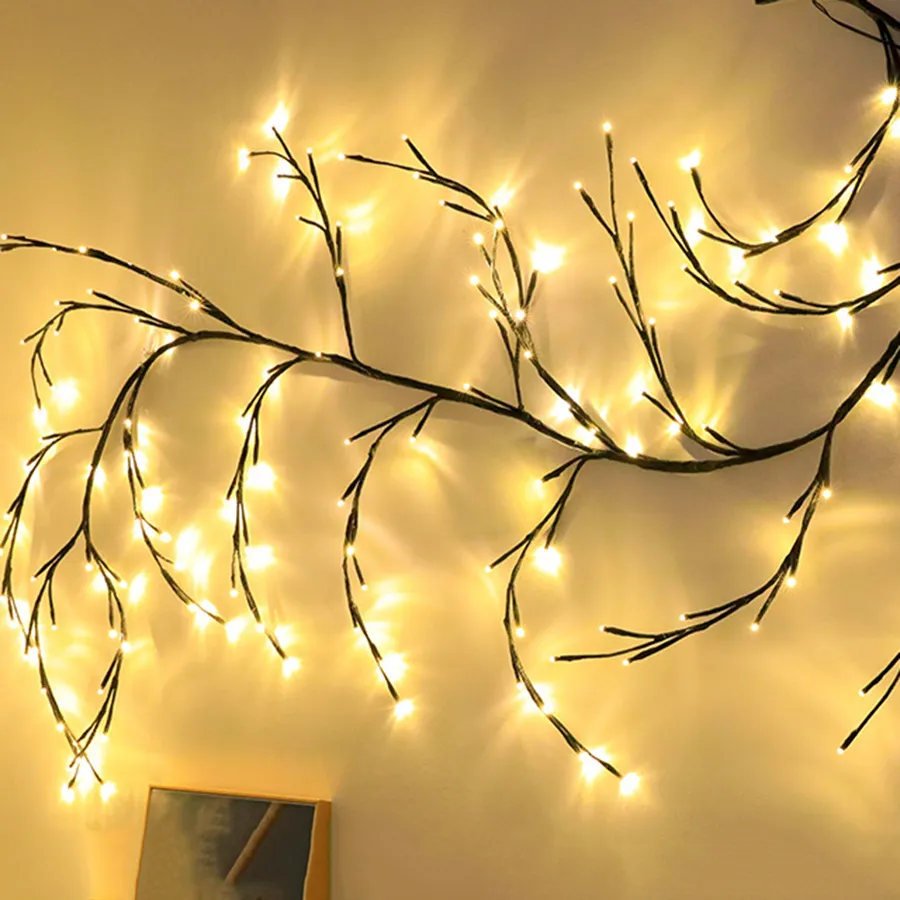 LED Willow Vine String Lights - Image 6