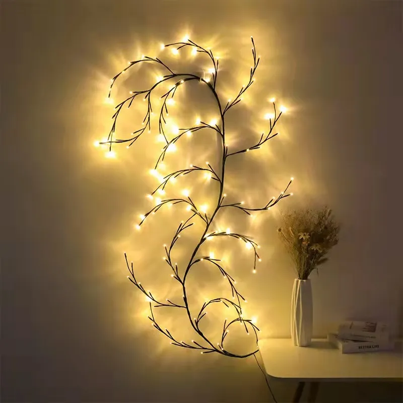 LED Willow Vine String Lights - Image 8