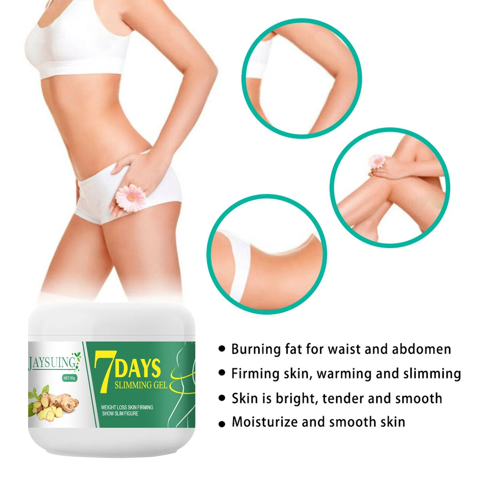 Jaysuing Ginger Slimming & Toning Cream - Image 6