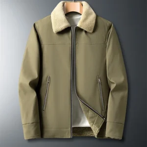 Snowproof Zip Up Warm Jacket