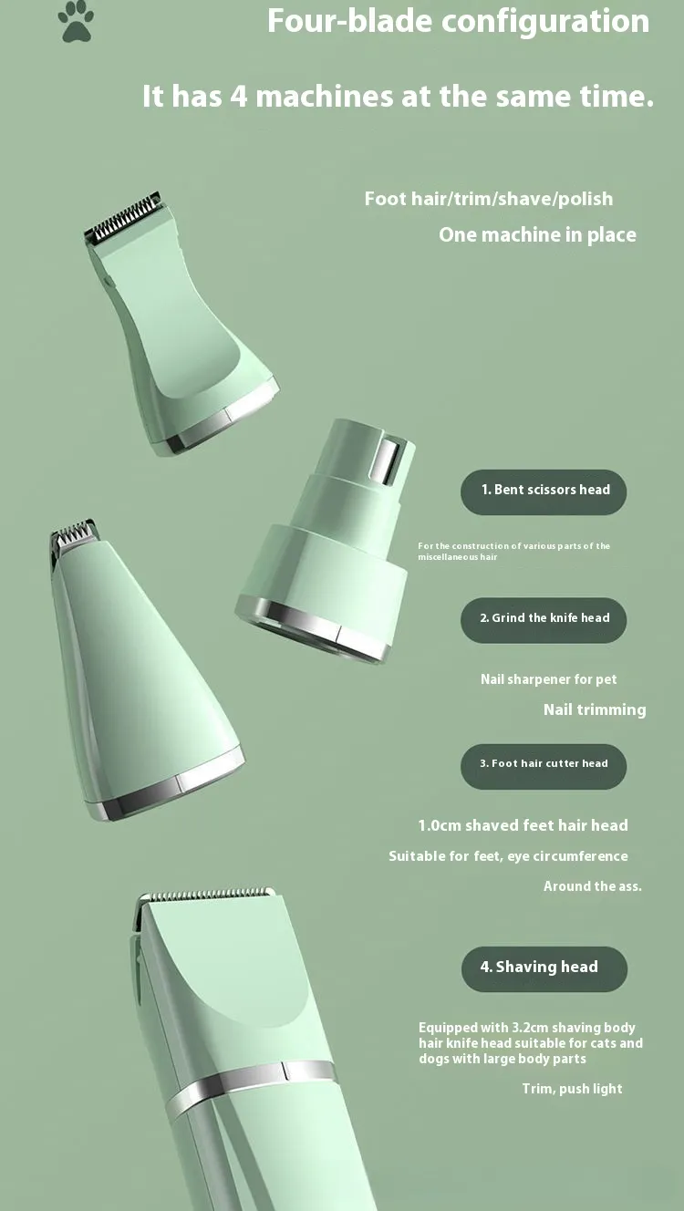 4-in-1 Rechargeable Lady Shaver - Image 9