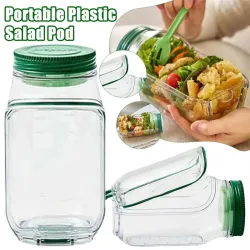 Side-opening Salad Jar
