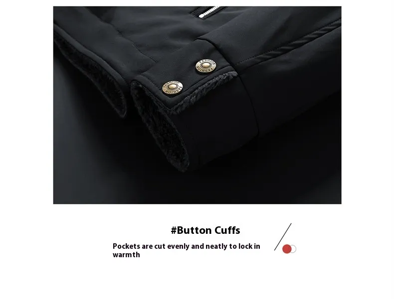 Snowproof Zip Up Warm Jacket - Image 3