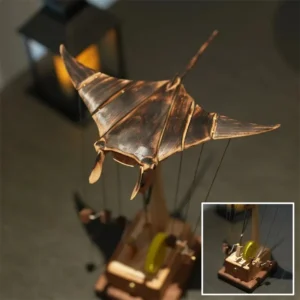 Wooden Floating Manta