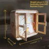Sales Are Prohibited On The TEMU And SHEIN -MUSIC PARK 3D Wooden Puzzles Cat Model Kit Night Lights Desk Decorations Birthday Christmas Gifts For Women Age14