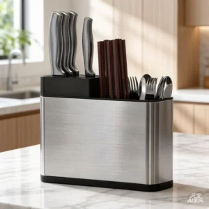 Kitchen Cutlery & Utensil Storage Rack