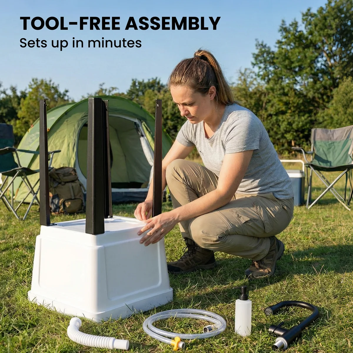 Portable 23-Gallon Utility Laundry Sink - Image 3