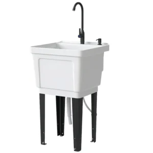 Portable 23-Gallon Utility Laundry Sink