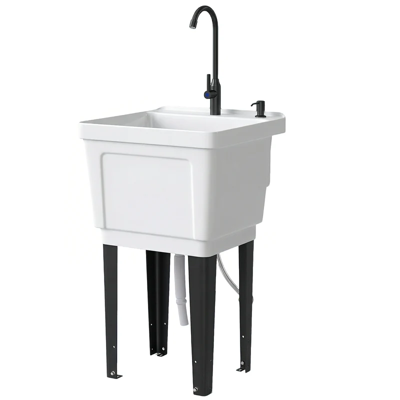 Portable 23-Gallon Utility Laundry Sink