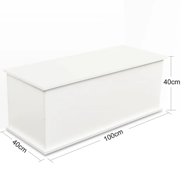 77e16c5e-795b-4b4a-bd4f-268937a163e9 Storage Chest Trunk, Lift Top Wood Box For Entryway Bench Organizer Home Furniture, White