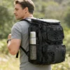 81fc9162-2885-4ba1-b071-2e30b9bce3f4 42L 11Gal Fishing Backpack Large Capacity Fishing Tackle Storage Bag With Rod Holders 16 Pocket Water-Resistant With Divider Adjustable Padded Straps For Fishing Gear Outdoor Camping Hiking