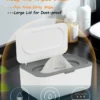 893365f3-b917-4908-869d-64e73cfb1611 Large Capacity Wet Wipe Dispenser,Reusable Tissue Box,Sealed Dustproof Mask And Wet Wipe Holder For Home Bathroom