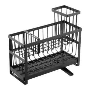 Kitchen Sink Sponge Holder & Caddy Organizer