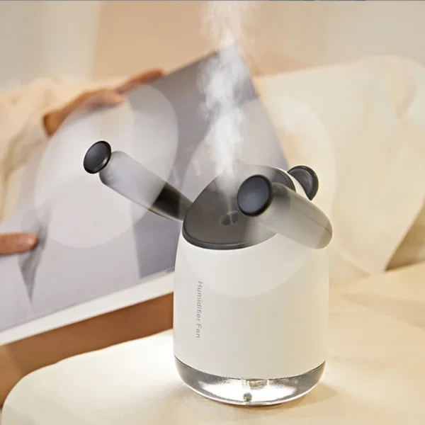 Spray Cooling Fan Portable Water Humidifier,USB Fan,desktop Small Fan,mini Air Conditioner Humidifier Double Head Fan