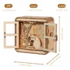 Sales Are Prohibited On The TEMU And SHEIN -MUSIC PARK 3D Wooden Puzzles Cat Model Kit Night Lights Desk Decorations Birthday Christmas Gifts For Women Age14