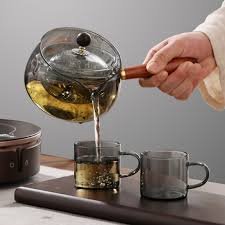 Heat-Resistant Glass Teapot with Infuser