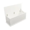 e310c8a0-f90b-4470-89df-b72387405415 Storage Chest Trunk, Lift Top Wood Box For Entryway Bench Organizer Home Furniture, White
