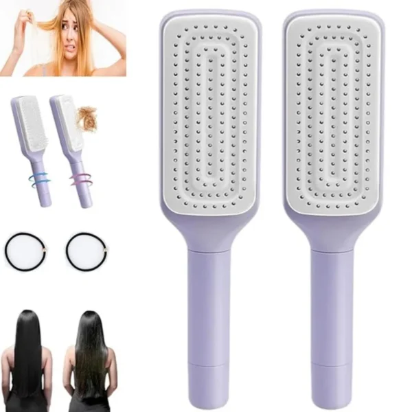 f3a69c7f-be56-482f-a9e3-4f93cf43e36d Best-selling Extendable Rotating Comb, One-touch Hair Removal Anti-tangling Anti-static Multi-functional Portable Home Comb,Self-pickup Only
