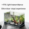 Super White Glass Fish Tank Household Desk