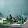 Super White Glass Fish Tank Household Desk