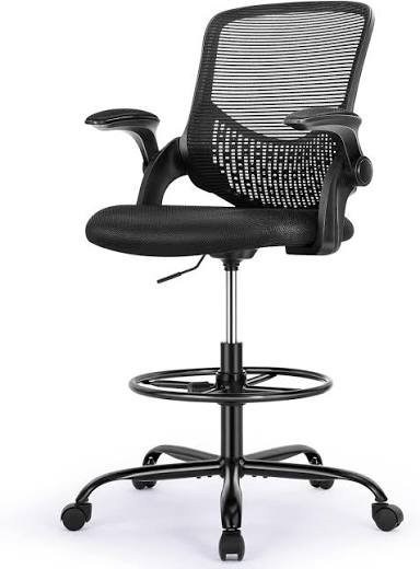 Standing Desk High Office Chair