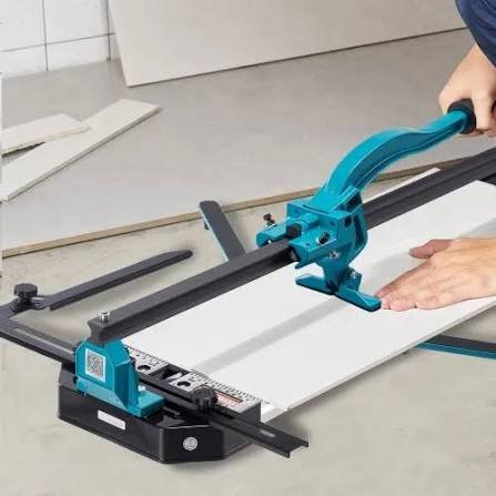 Manual Tile Cutter, 48 Inch, Porcelain Ceramic Tile Cutter With Tungsten Carbide Cutting Wheel, Infrared Positioning, Anti-Skid Feet, Double Rails For Professional Installers Or Beginners