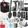 125 In 1 Survival Kit, Professional Survival Equipment, Equipment, Tools, First Aid Supplies, For SOS Emergency Tactical Hiking, Hunting, Disaster, Camping Expedition