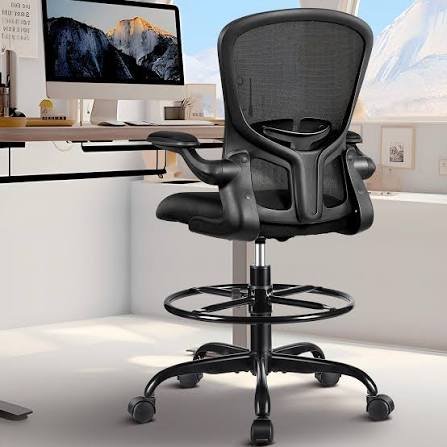 Standing Desk High Office Chair