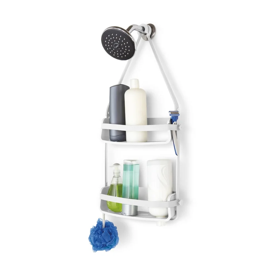 Flex Shower Caddy – Flexible Bathroom Storage Organizer