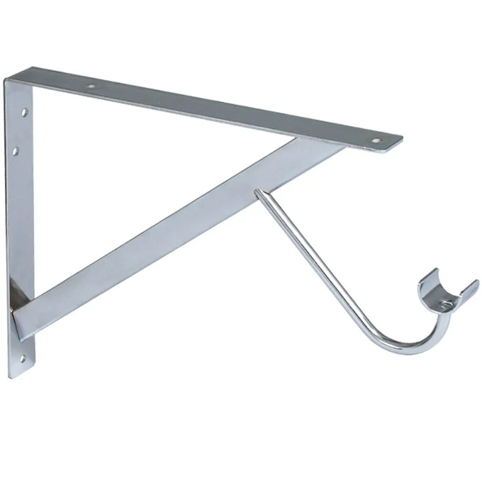 Shelf and Rod Support Bracket – Heavy-Duty Closet Shelf & Hanging Rod Mounting Hardware